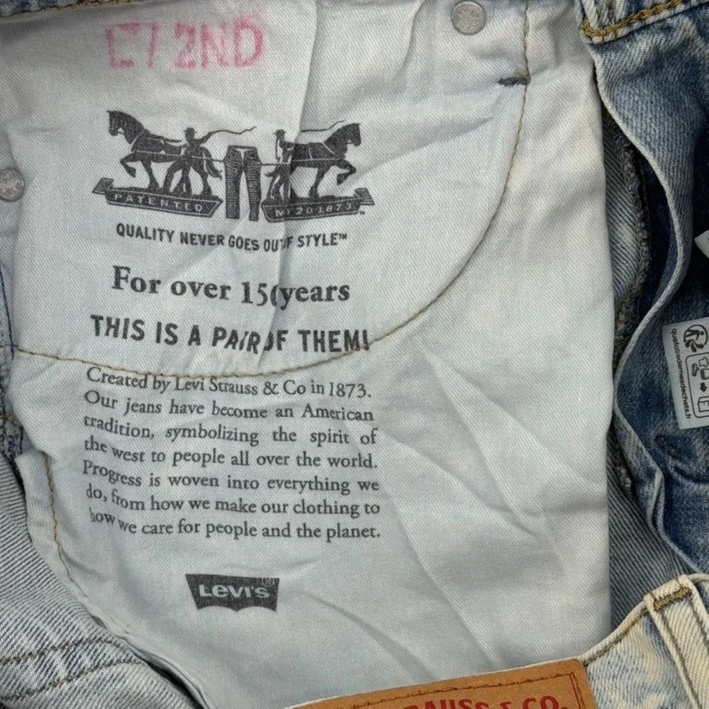 Levi's 511 Slim Fit Jeans Men's 34x30 Light Blue Denim NWT Reclaimed Sustainable